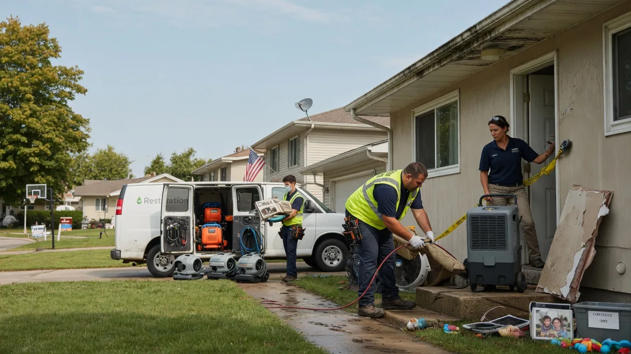 Water Damage Restoration in Smithshire, IL near me